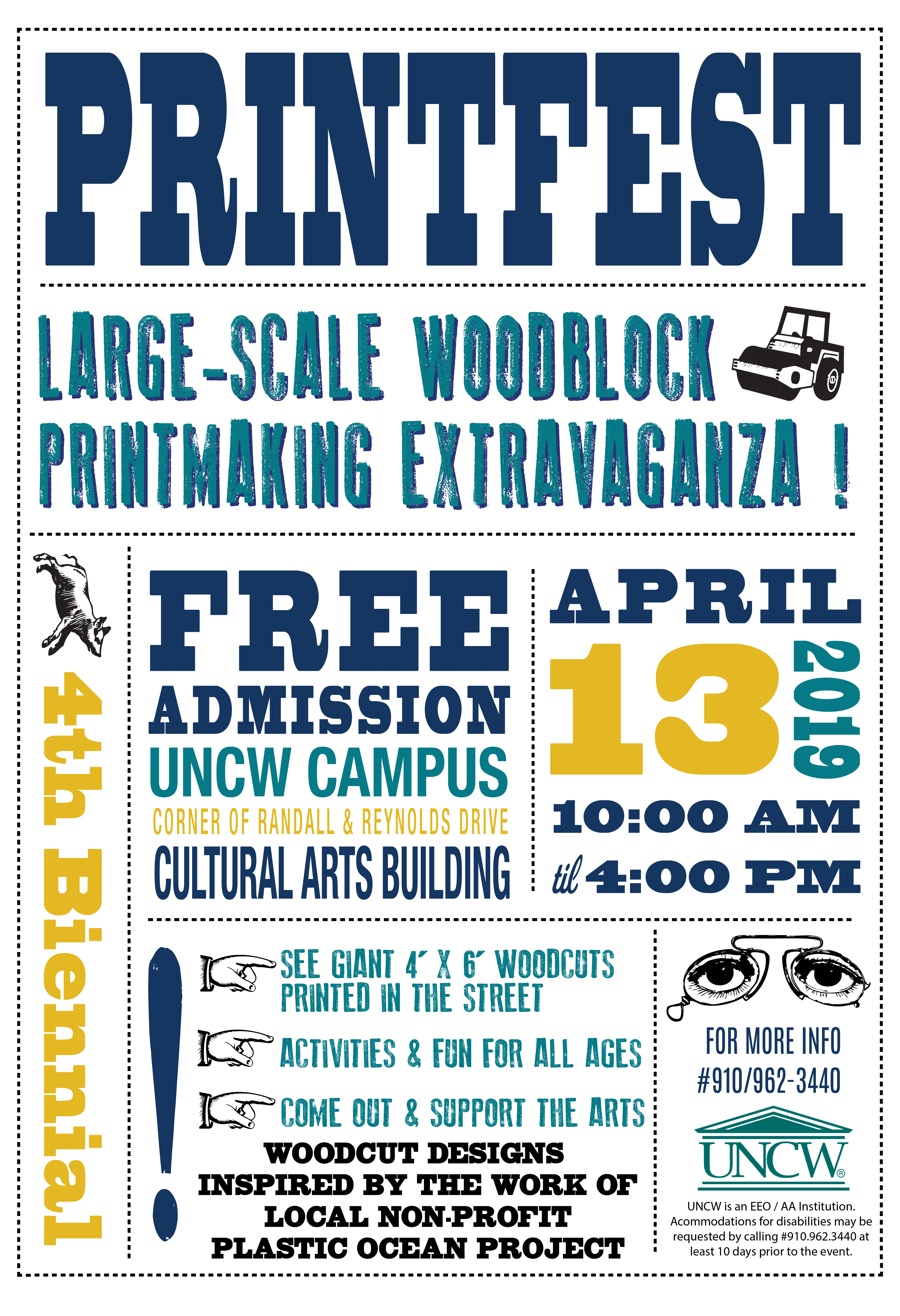 Master Calendar Event Details UNCW PRINTFEST